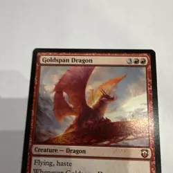 Magic: The Gathering Goldspan Dragon 212 Mythic Regular Commander Modern Horizo… - Image 4