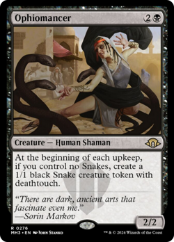 Ophiomancer [Modern Horizons 3] Foil Near Mint - Image 1