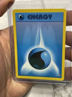Water Energy 111/111 Neo Genesis Set Unlimited Pokemon Card NM/MT Vintage Vtg - Image 1