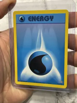 Water Energy 111/111 Neo Genesis Set Unlimited Pokemon Card NM/MT Vintage Vtg - Image 2