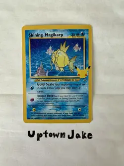 Pokemon TCG Celebrations Classic Collection Shining Magikarp Holo Card 66/64 - Image 1