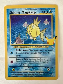 Pokemon TCG Celebrations Classic Collection Shining Magikarp Holo Card 66/64 - Image 2
