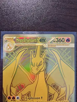 Pokemon Mega Charizard Y ex 294/217 Gold - 2026 Ascended Heroes Mega Hyper Rare - Image 3