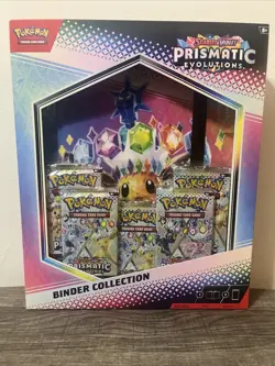 Pokemon TCG: Scarlet & Violet - Prismatic Evolutions - Binder Collection - Image 1