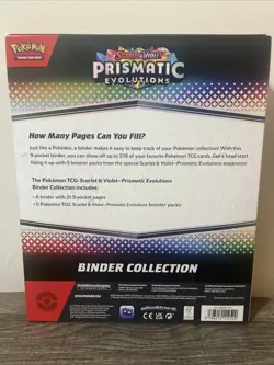 Pokemon TCG: Scarlet & Violet - Prismatic Evolutions - Binder Collection - Image 2