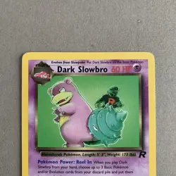 Dark Slowbro 29/82 Team Rocket Pokemon Rare Unlimited NM Near Mint - Image 2
