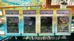 PSA 10 SEQUENTIAL EEVEELUTION SET Pokemon Chinese Exclusive Gem Vol.2 CBB2 CS - Image 1