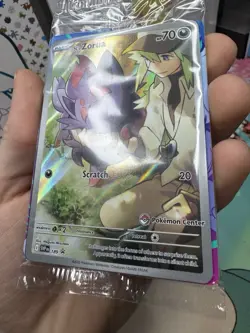 N’s Zorua Promo #189 Pokemon Center Stamp-Sealed - Image 3