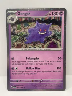 Pokemon TCG Gengar 094/165 Cosmos Holo Promo - Image 1