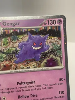 Pokemon TCG Gengar 094/165 Cosmos Holo Promo - Image 2