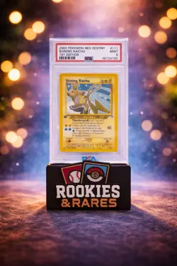 2002 Pokemon Neo Discovery Shining Raichu 1st Edition PSA 9 - Image 1