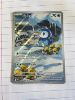 Piplup 098/094 Me02: Phantasmal Flames Holo - English - Pokemon TCG - Image 1