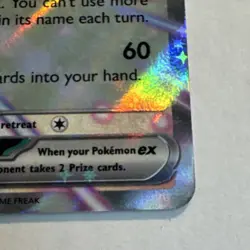 Pokemon TCG Meowth EX Holo Basic 170 HP POR 062/088 Cat 2016 - Image 4