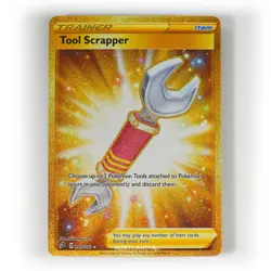 Pokemon - Tool Scrapper - 208/192 - SWSH Rebel Clash - Gold Secret Rare - Image 1