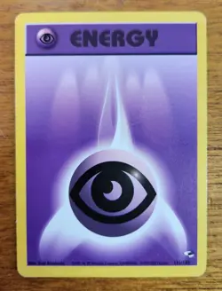 Psychic Energy Pokemon Cards, Gym Heroes Set 131/132 - Image 1