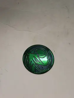 Pokemon Rayquaza Coin Green Holofoil Official Tcg Celebrations - Image 5