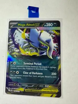 Mega Absol EX 086/132 Mega Evolutions Double Rare Holo Full Art. Pokemon TCG.NM. - Image 1