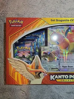 Pokemon TCG Kanto Power Collection Box Dragonite Pidgeot Promo Factory Sealed - Image 3