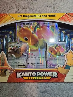 Pokemon TCG Kanto Power Collection Box Dragonite Pidgeot Promo Factory Sealed - Image 4