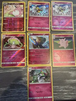 Pokemon TCG Fairy Type Holo Lot LP-MP Of 21 - Image 1