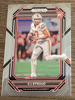 2023 Panini Prizm Draft Picks C.J. Stroud #102 Rookie Card! Ohio State Buckeyes! - Image 1