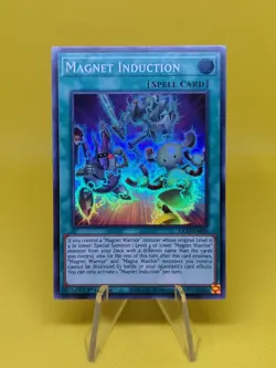 Yugioh - Magnet Induction (KICO-EN009) - Super Rare 1st Edition - Image 1
