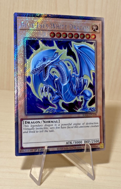 Yugioh / Blue-Eyes White Dragon / RA04-EN108 / Secret Rare / 1st Edition - Image 1