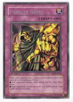 Yu-Gi-Oh PENALTY GAME! FET-EN051 Rare 1st Edition - Image 1