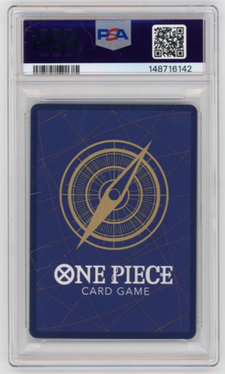 2025 ONE PIECE OP08-052 ROYAL BLOOD PORTGAS D ACE TREASURE RARE TR PSA 10 - Image 2