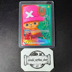 Tony Tony Chopper OP08-001 Leader Parallel Alt Art One Piece CG ENG NM PSA Ready - Image 1