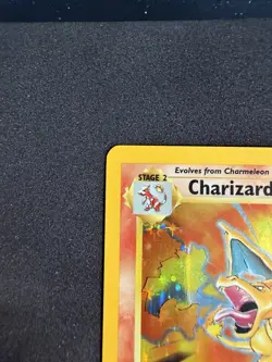 Charizard 004/102 Base Set Holo Pokemon TCG Card Rare NM LP PSA Very Clean! ENG - Image 2