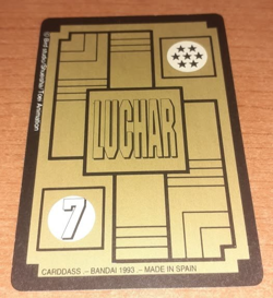 CARTA PRISMA CARDS Cardass DRAGON BALL Z Bandai 1993 Prism Card 85 GOHAN SHENRON - Image 3