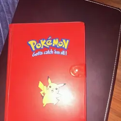 Pokemon Pikachu Red 4-Pocket Standard Size Trading Card Album Pokemon TCG - Image 5
