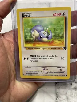 Pokemon TCG Dratini Team Rocket 53/82 Regular Common Card Vtg Unlimited NM/MT - Image 1