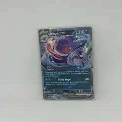 Pokemon TCG Gengar EX Temporal Forces Ultra Rare Card 104/162 - Image 1