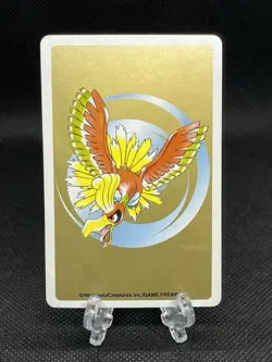 Sudowoodo Pokemon Playing Card GOLD Ho-oh Back Nintendo JAPAN - Image 2