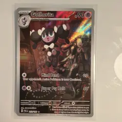 GOTHORITA 2023 POKEMON CARD #213/193 PALDEA EVOLVED ILLUSTRATION RARE - Image 1