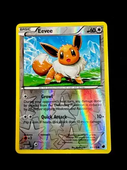Eevee 89/116 NM Common Reverse Holo Plasma Freeze Pokemon Card - Image 1
