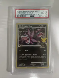 Hydreigon C lv.61 SWSH138 SWSH: Sword & Shield Promo Cards Holo Psa 10 - Image 1