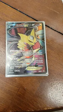 Pokemon Giratina-EX TCG Full Art Holo Ultra Rare Card Ancient Origins 93/98 - Image 1