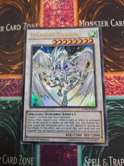 Yugioh Stardust Dragon LC5D-EN031 Ultra Rare 1st Edition NM/LP - Image 1