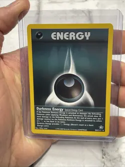 Vintage Pokemon Neo Genesis Darkness Energy 104/111 Rare Vtg NM/MT Pokemon Card - Image 1