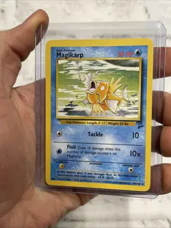 Pokemon Magikarp 50/130 Base 2 Nintendo NM/MT Vintage Vtg Card Pokemon Uncommon - Image 2