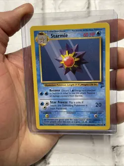 Starmie 94/130 Pokemon Base Set 2 Common NM/MT Card Vintage Vtg Nintendo WOTC - Image 1