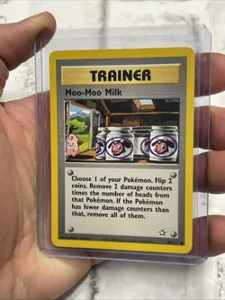 MOO-MOO MILK - Neo Genesis Set - 101/111 Common - Unlimited - Pokemon Card - NM - Image 2