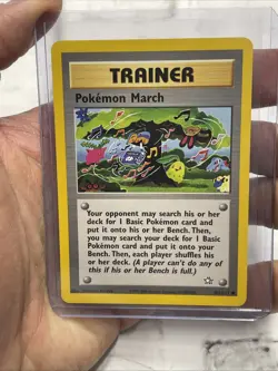 Pokemon Card - Neo Genesis 102/111 - POKEMON MARCH (common) - NM Vintage WOTC - Image 1