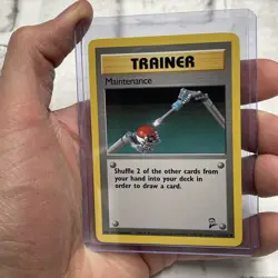 MAINTENANCE - 112/130 - Base Set 2 - Pokemon Card - NM/MT Vintage Uncommon WOTC - Image 2