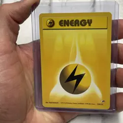 Pokemon TCG Gym Heroes - 130/132 Lightning Energy Card Vintage NM/MT Nintendo - Image 1