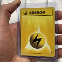 Pokemon TCG Gym Heroes - 130/132 Lightning Energy Card Vintage NM/MT Nintendo - Image 2