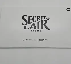 MTG - Secret Lair Drop Series –Ignoble Hierarch (Rainbow Foil) - SEALED - Image 1